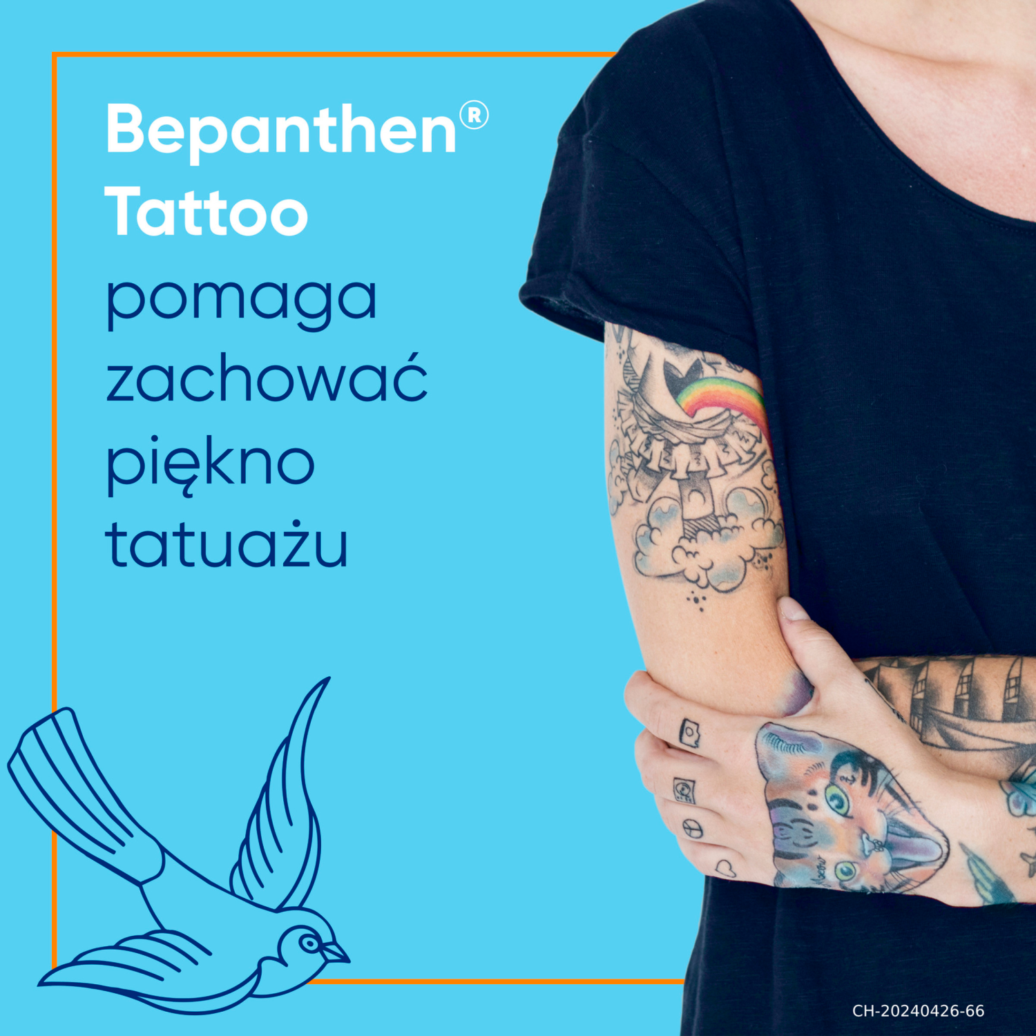 Bepanthen tatuiruotėms skirtas valiklis