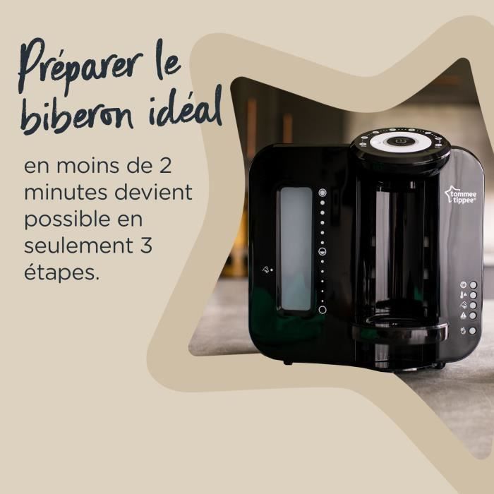 TOMMEE TIPPEE Perfect Prep Bottle Warmer, Black
