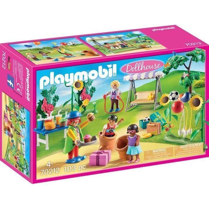 PLAYMOBIL - 70212 - Dollhouse La Maison Traditionnelle - Aménagement pour fête