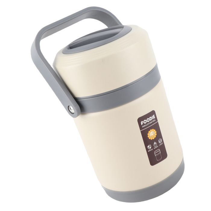 Olla térmica Shipenophy de acero inoxidable, mini olla elevable, electrodoméstico de cocina multifuncional.