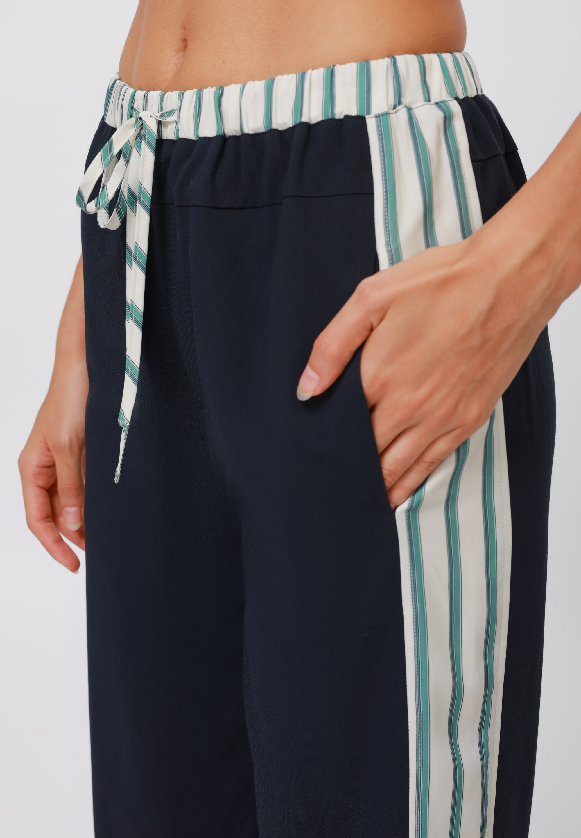 Pantalon Even&Odd Tall - bleu marine