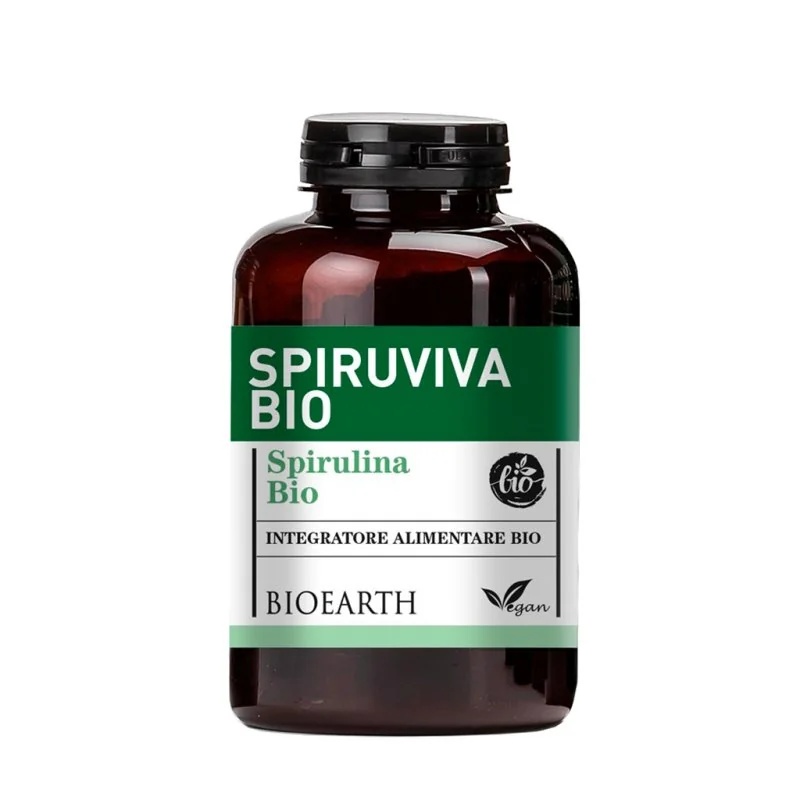 BIOEARTH Spiruviva Bio 500 Tablette
