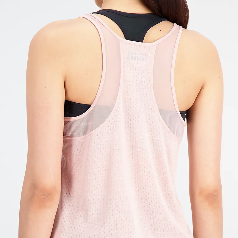 Impact Run hardloopshirt voor dames - PINK MOON HEATHER