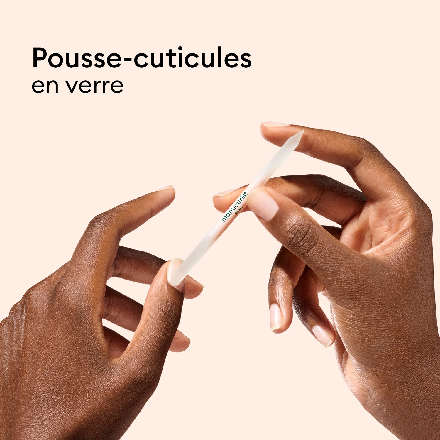 Trio Accessoires en verre pour ongles