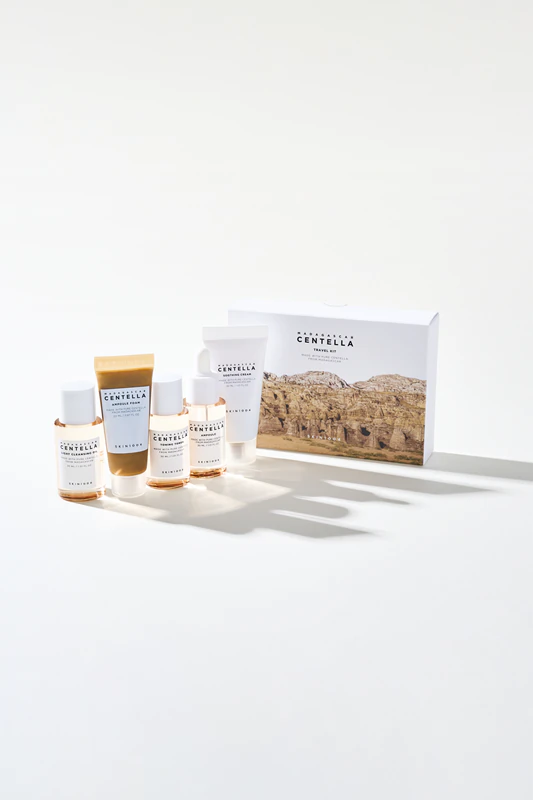 SKIN1004 Madagaskar Centella Reise-Set für empfindliche und zu Irritationen neigende Haut