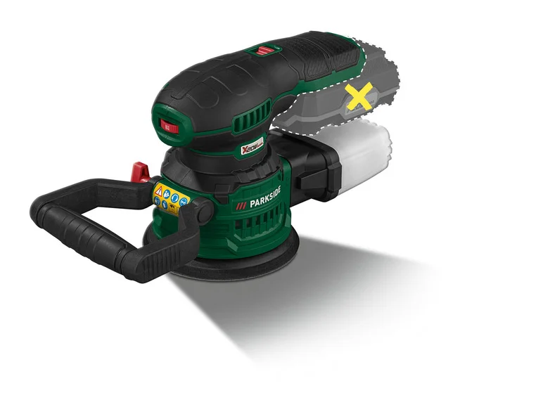 PARKSIDE® Batteridrevet eksentersliper PAEXS 20-Li B2, 20 V