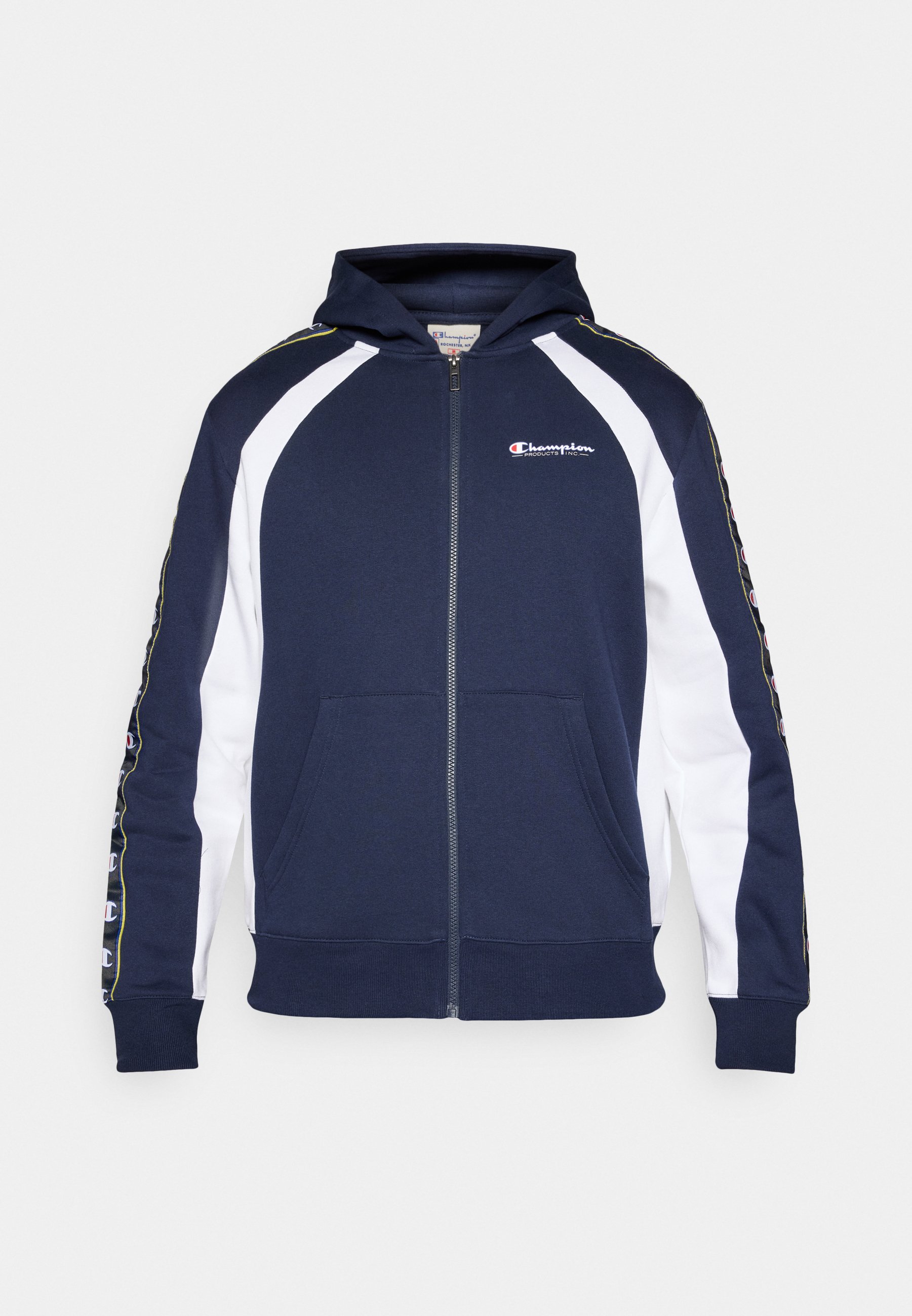 Champion SPORT HERITAGE FULL ZIP HOODIE - Sweatshirt met ritssluiting - donkerblauw