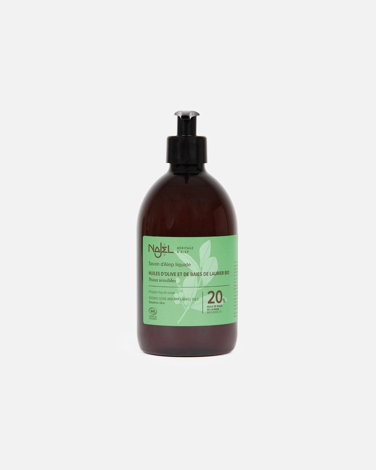 Najel Mydlo na ruky 20% vavrín - 500 ml