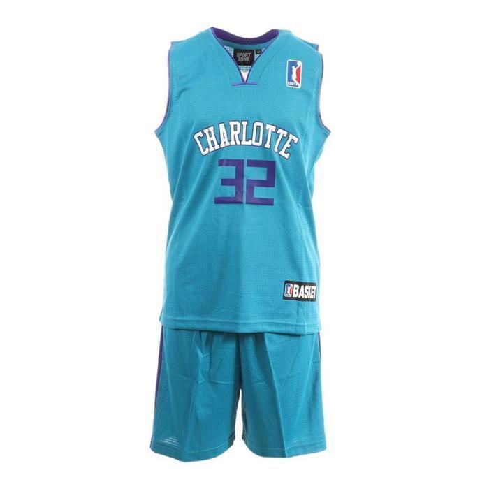 Charlotte Kinder-Basketballset, blau/weiß - Sport Zone