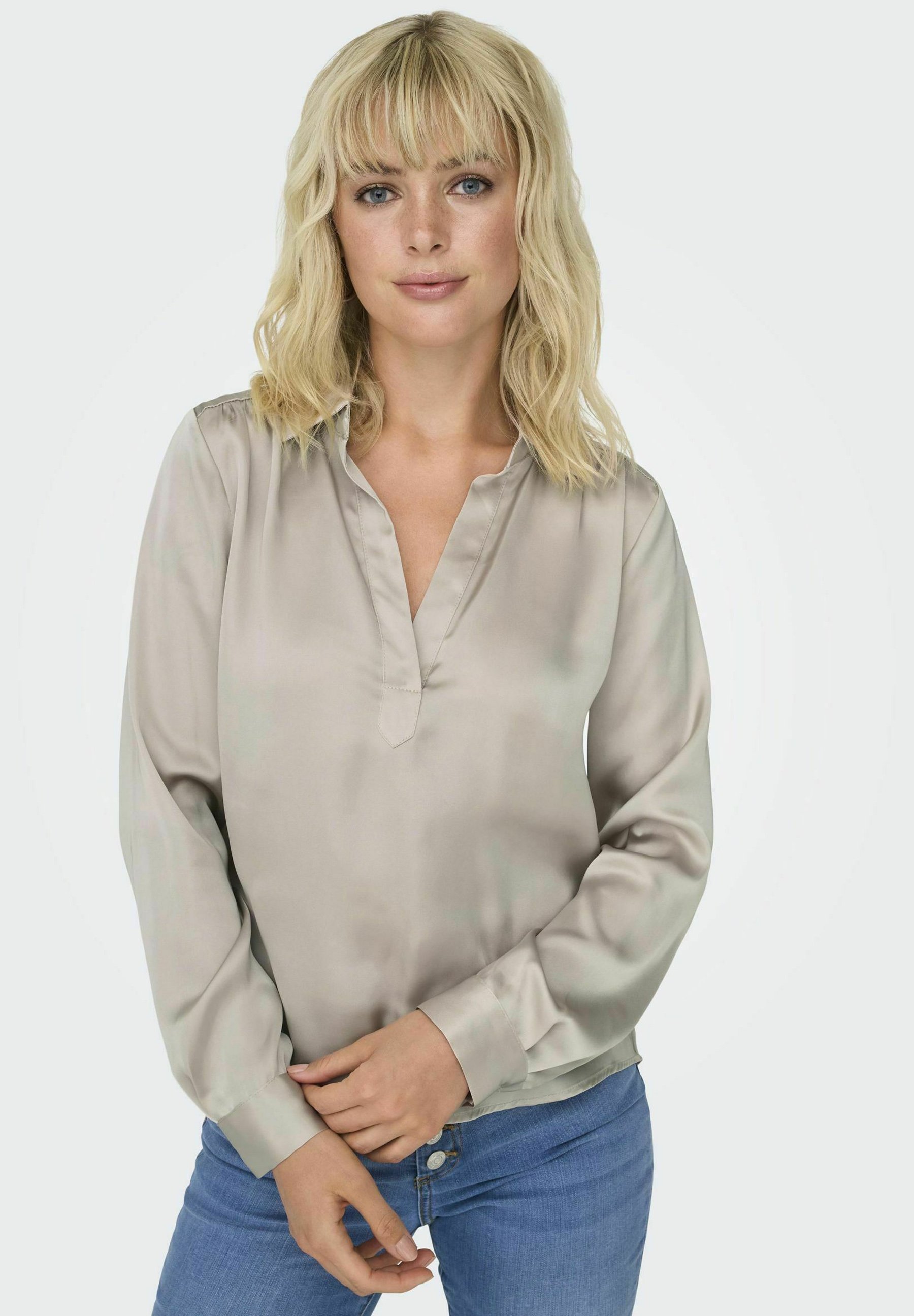 ONLY ONLZORA - Bluse - Chateaugrau