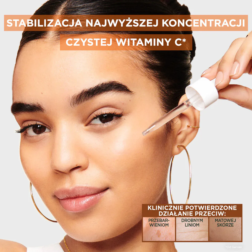Garnier Skin Naturals Witamina C Rozświetające serum na noc