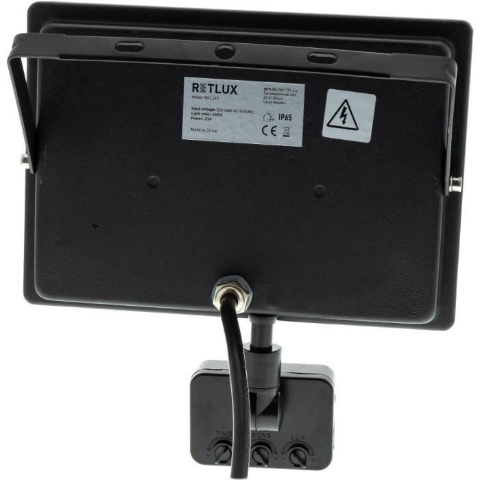 LED floodlight with motion detector - RETLUX - RSL 247
