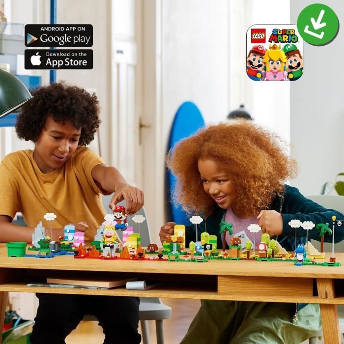 LEGO® Super Mario 71418 Set La boîte à Outils Créative, Jouet Enfants 6 Ans, avec Figurines