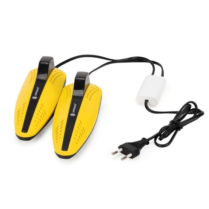 Asciugascarpe - SPRINGOS - Modello standard - Temperatura 60–70°C - Timer 4/8/12 h - 15 W compatto
