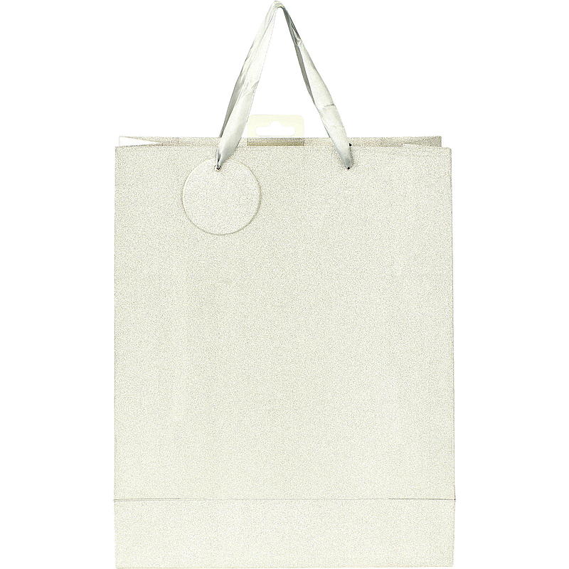 große Geschenktüte 32x26x10 cm mit Glitzer