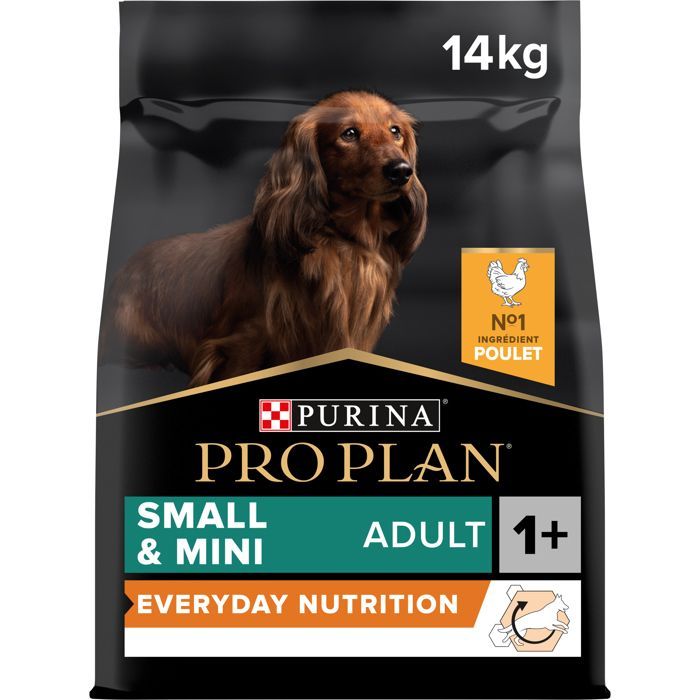 PRO PLAN Small & Mini Adulto Nutrición Diaria Rica en Pollo - 14KG - Croquetas para perros adultos pequeños