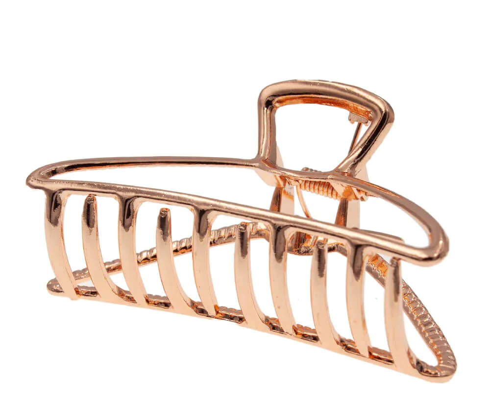 Life Klamra do włosów Metalowa Rosegold Classic