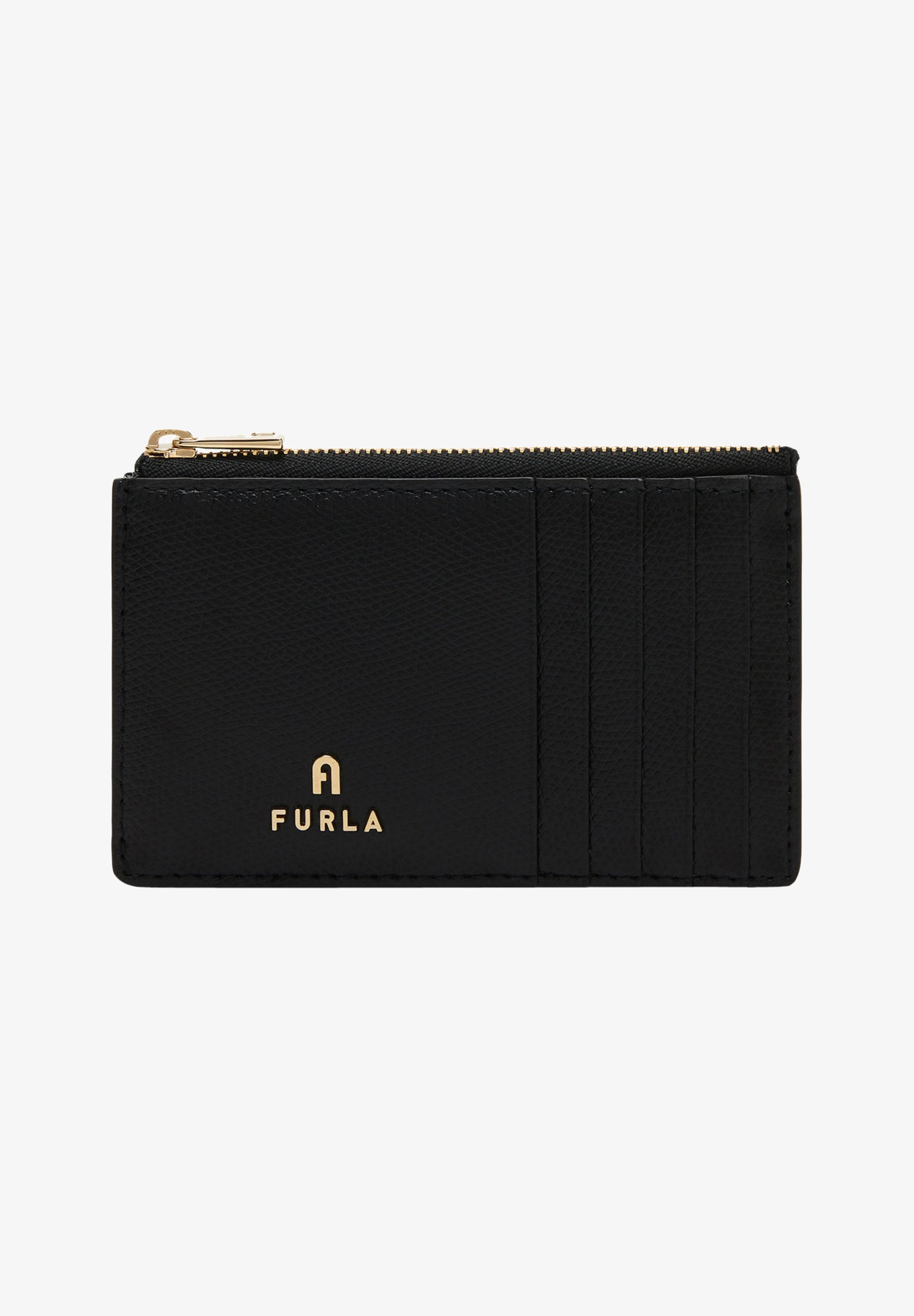 Furla CAMELIA KAARTHOUDER MET RITS - Visitekaarthouder - zwart