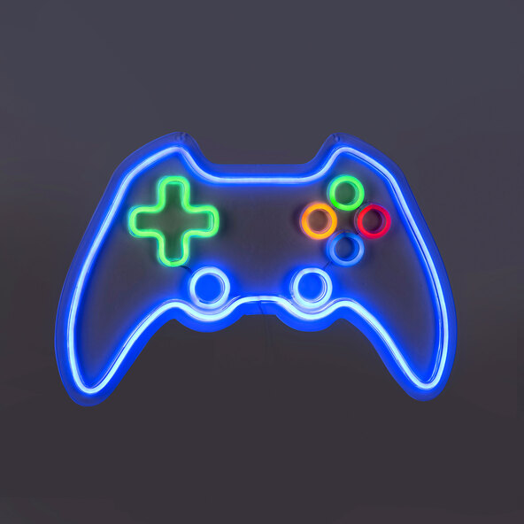 LED-Neon-Schild Gamer