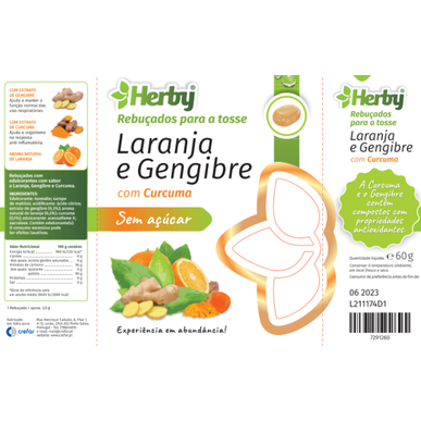 Herby Appelsiini-inkivääriyskänlääkkeet Luomuyskänlääkkeet 60g 60g