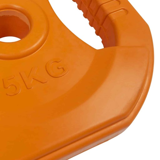  Gladiatorfit Pump Weight Disc with Rubber Coating and Handles Ø 31mm