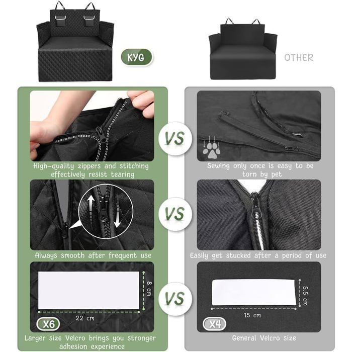 Housse de protection de coffre de voiture - VIREX® - Universelle - Imperméable - Antidérapante - 185x103 cm