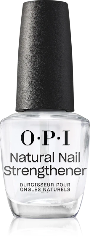 Base fortalecedora de unhas OPI Natural Nail Strengthener com efeito fortalecedor
