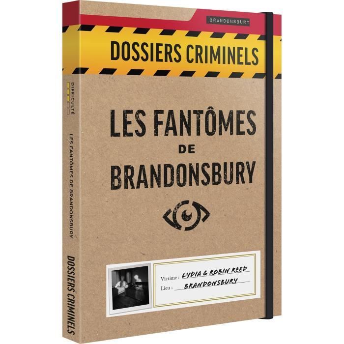 Los fantasmas de Brandonsbury - Asmodee - Juego de investigación - Para mayores de 18 años - Hecho en Francia