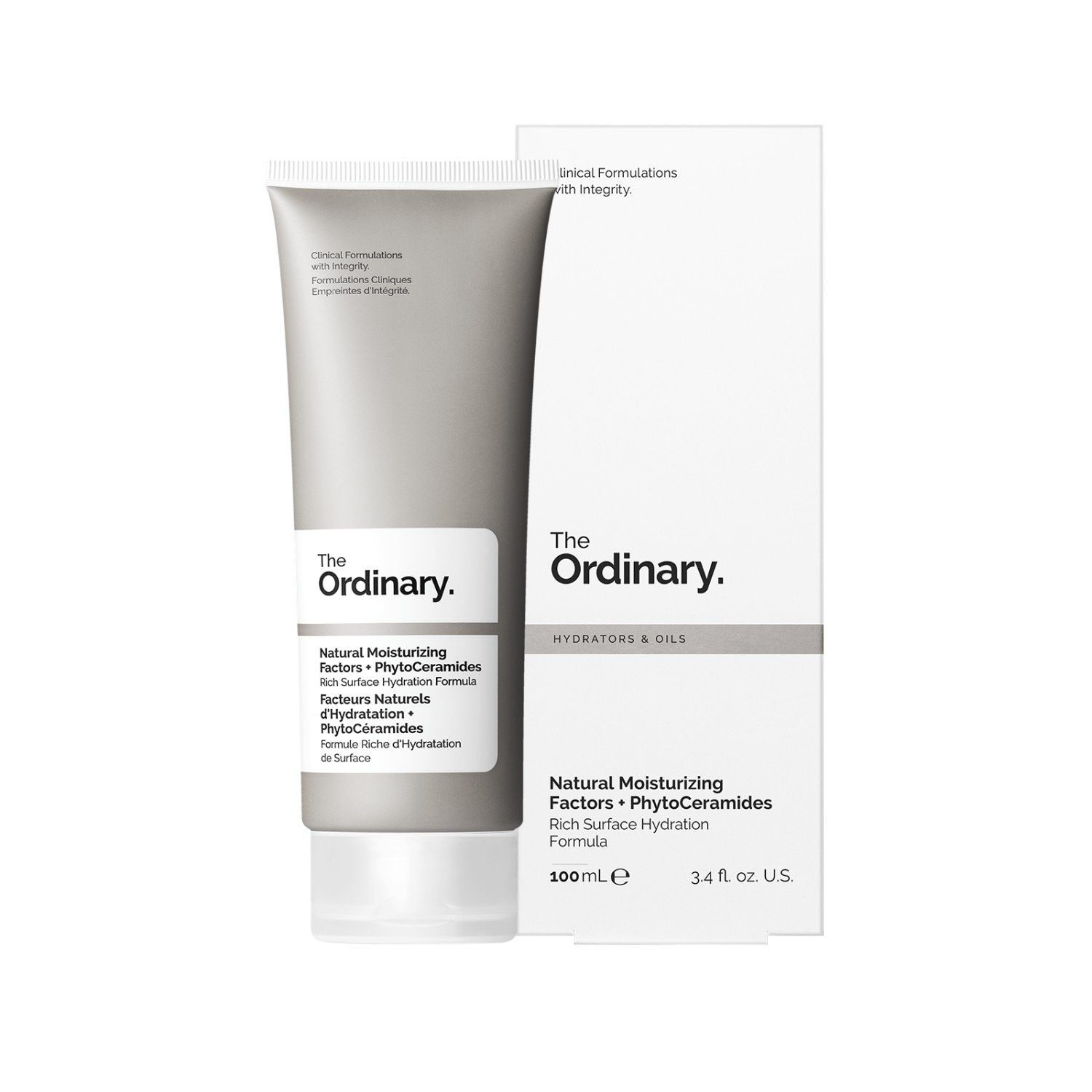 „The Ordinary“ veido kremas nuo spuogų su natūraliais drėkinamaisiais faktoriais ir fitokeramidais – 100 ml