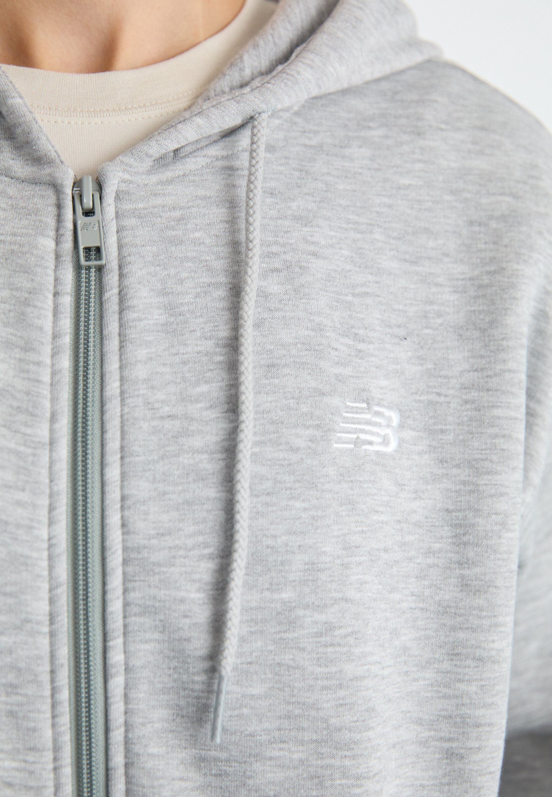 LOGO FULL ZIP UNISEX - Mikina na zip - black