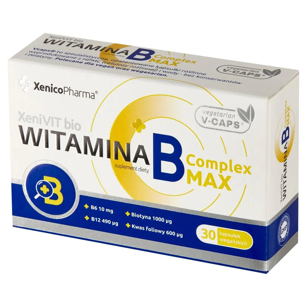 Xenivit Witamina B Complex Max, Kapsułki