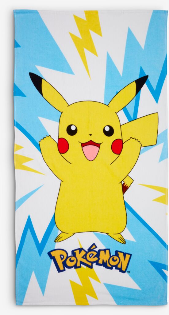 POKEMON ručnik za kupanje zlatni POKEMON 70x140cm
