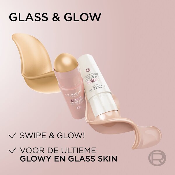 Rozjasňovač v tyčinke L'Oréal Paris Lumi Le Glow 630 Creme Chic
