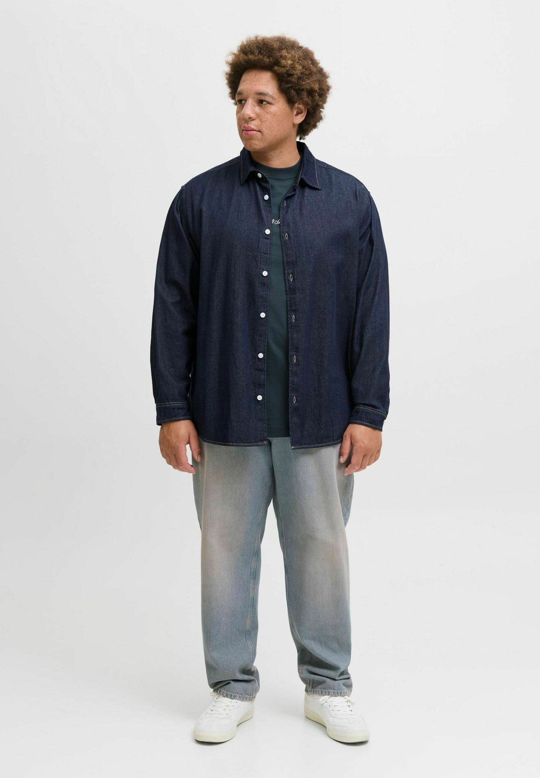 Jack & Jones Hemd - dunkelblauer Denim