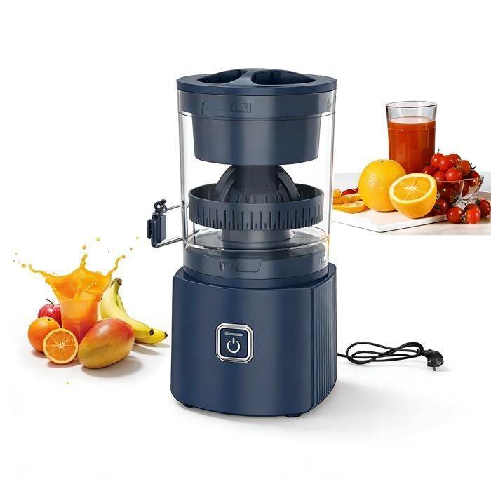 Exprimidor eléctrico de cítricos, LANGTU con botón táctil, exprimidor automático de naranjas, limones y pomelos - Multifuncional