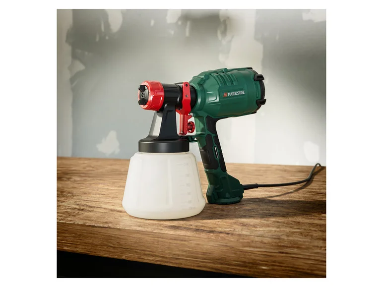 Pistola de pintura PARKSIDE® HVLP PFS 450 B1, 450 W