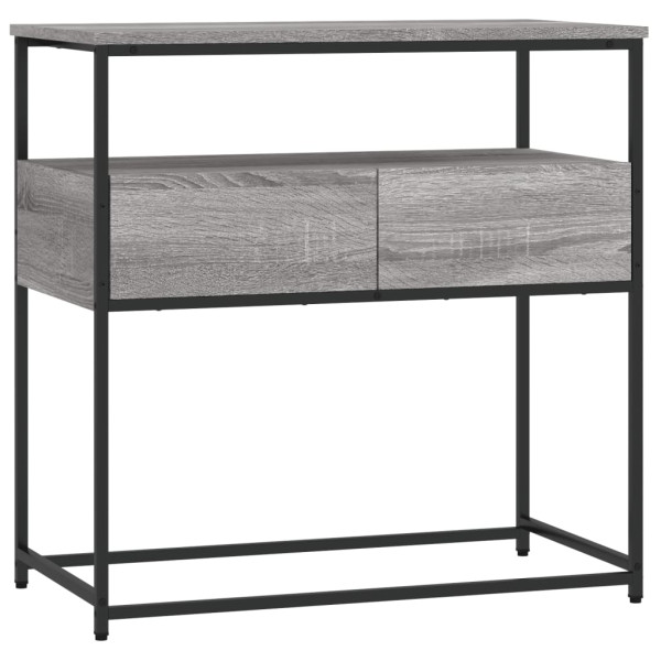 VidaXL Szary 75 x 40 x 75 cm Materiał drewnopochodny