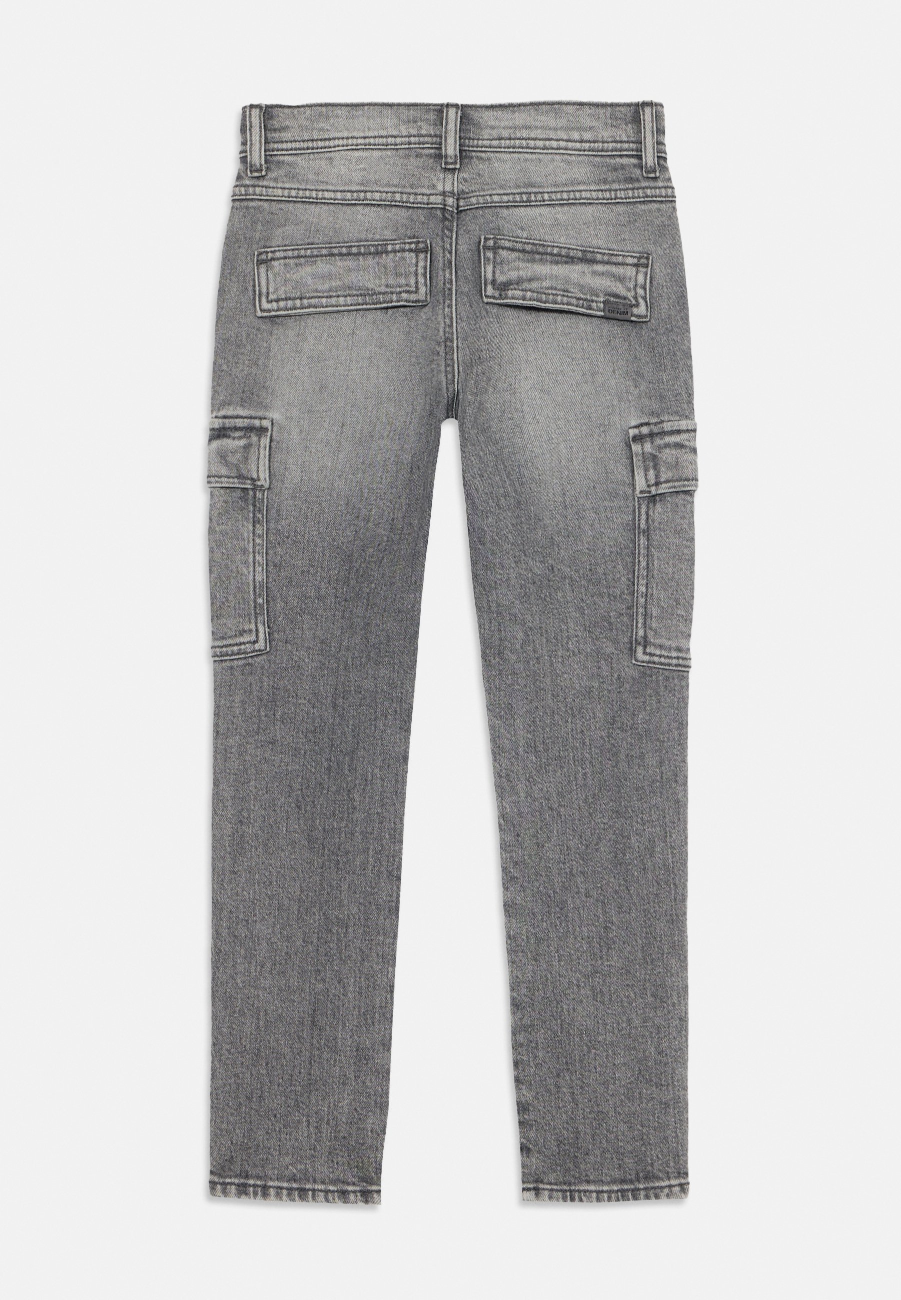 Nazwij to NKMSILAS TAP NOOS - Jeansy z prostą nogawką - średni szary denim