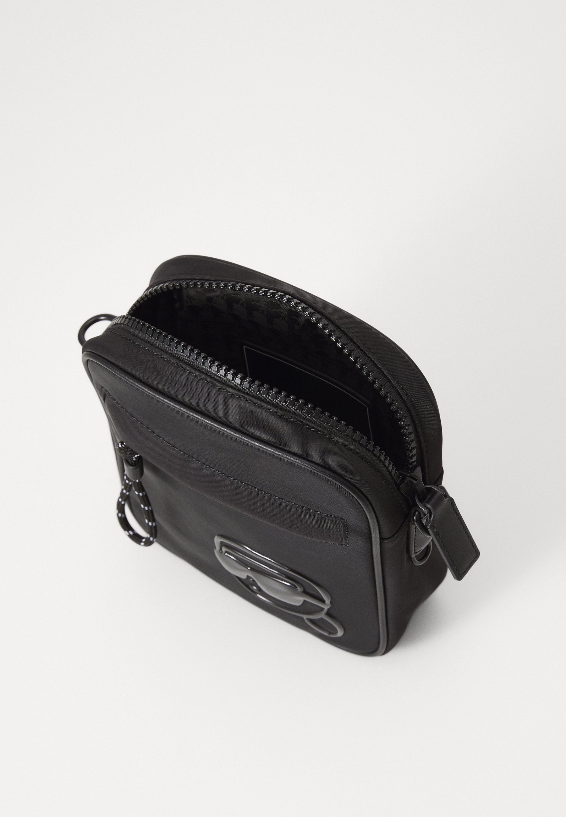 KARL LAGERFELD IKON K - Crossbodytas - zwart