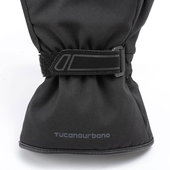 Guantes de moto de invierno Tucano Urbano Password Plus - Negro