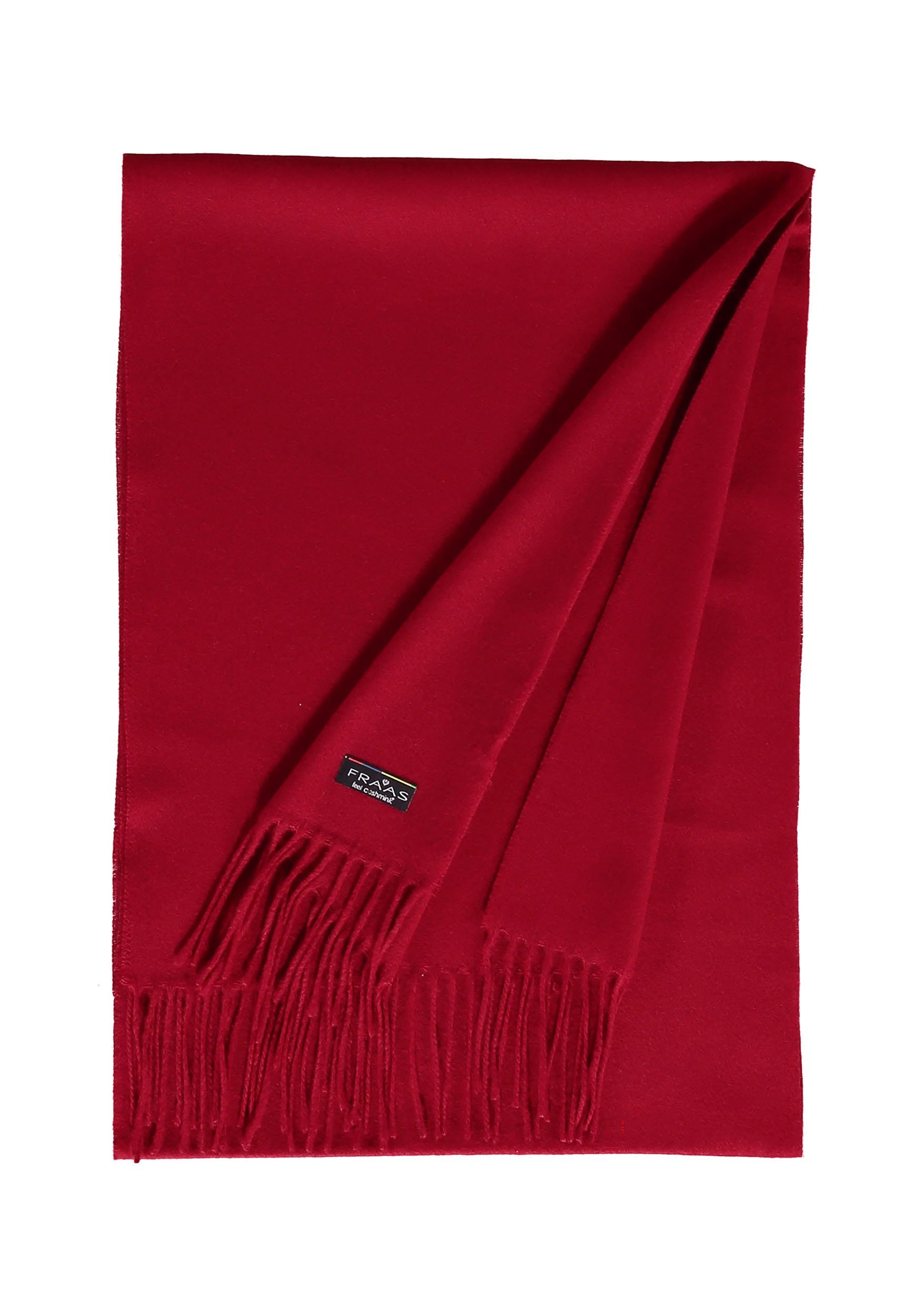 Sciarpa FRAAS PLAIN CASHMINK - rosso acceso