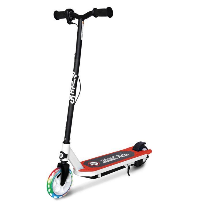 Kids Electric Scooter 55 Flash Red – 30W, 10 km/h, 40 min battery life, 3-8 years