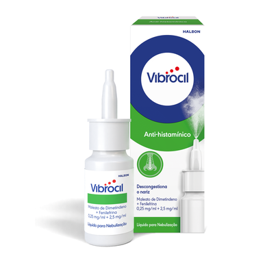 Vibrocil  Vibrocil Solução Inalação por Nebulização      15 ml 15 ml