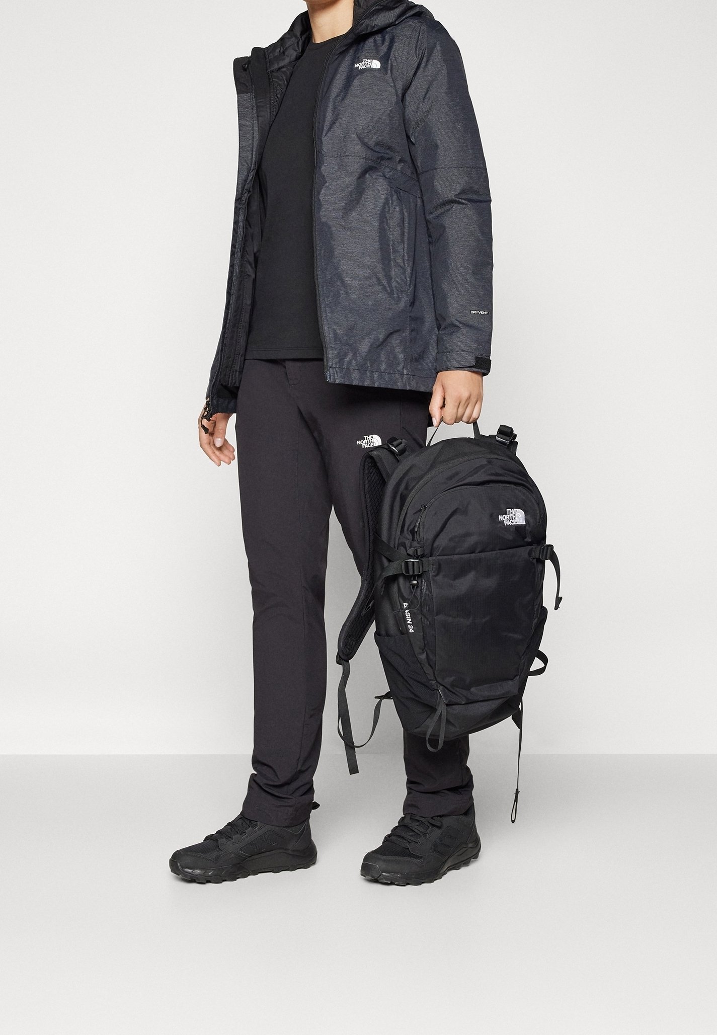 Veste imperméable The North Face - noire