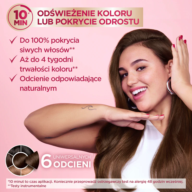 Shampoo tonalizante para cabelos Garnier Color Sensation