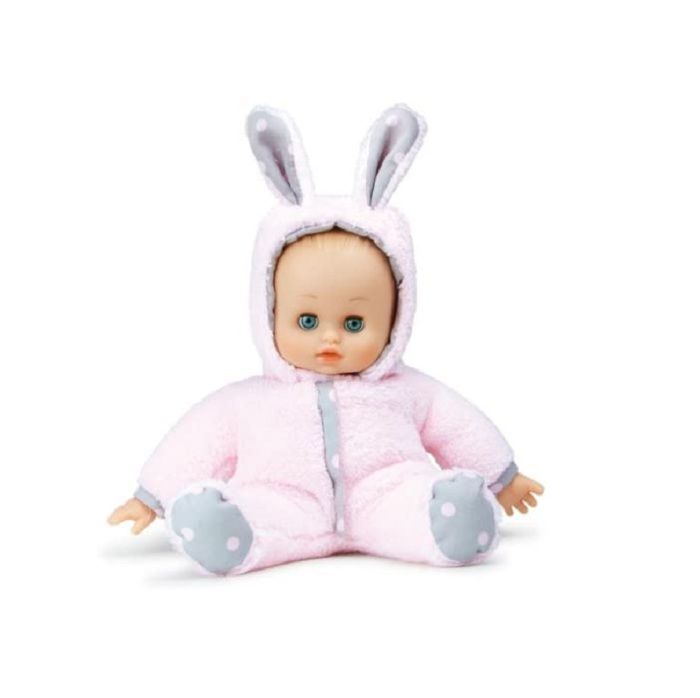 Bambola coniglietto Petit Collin - 28 cm - Rosa - Per bambini dai 3 anni in su