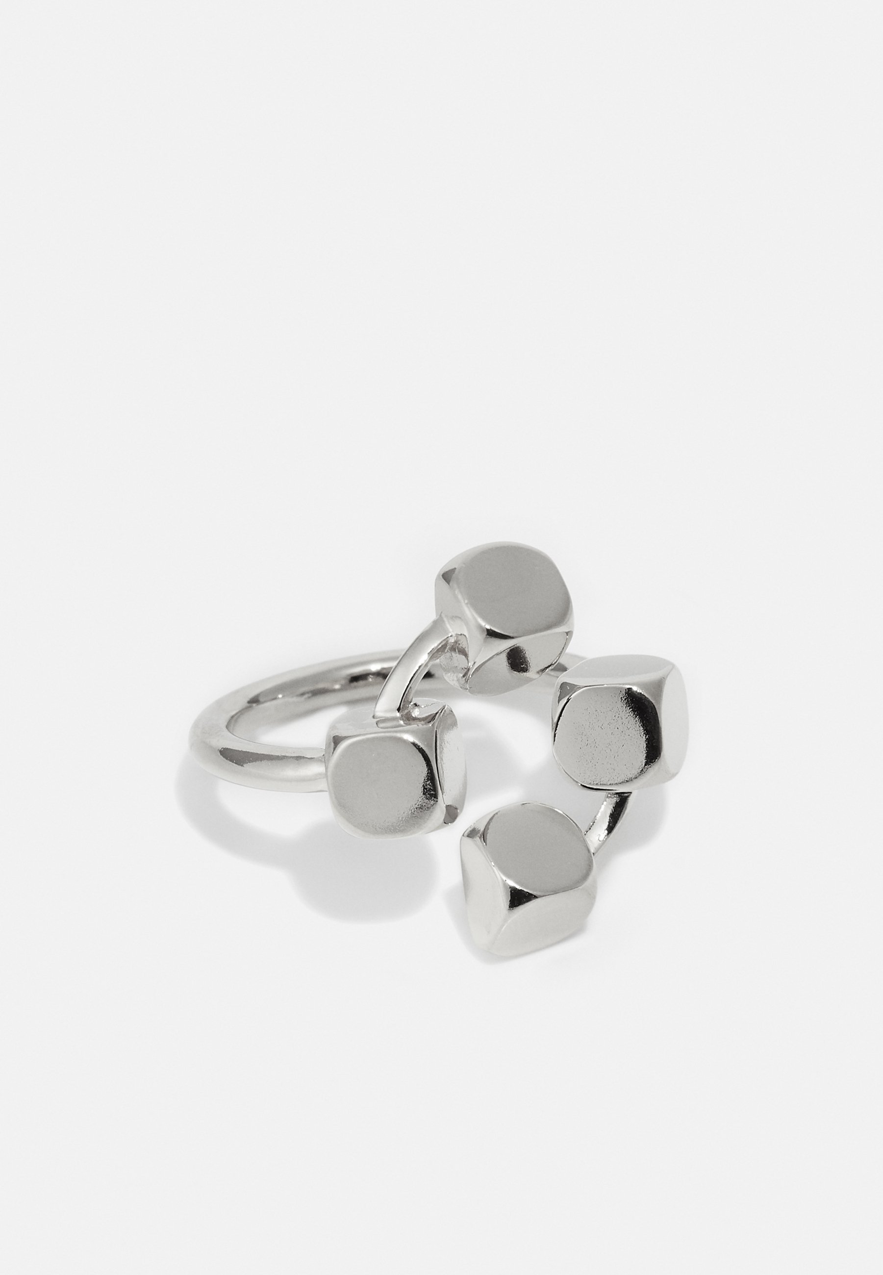 Lorette Colé Duprat QUADRI SQUARE SIDE UNISEX - Ring - zilverkleurig