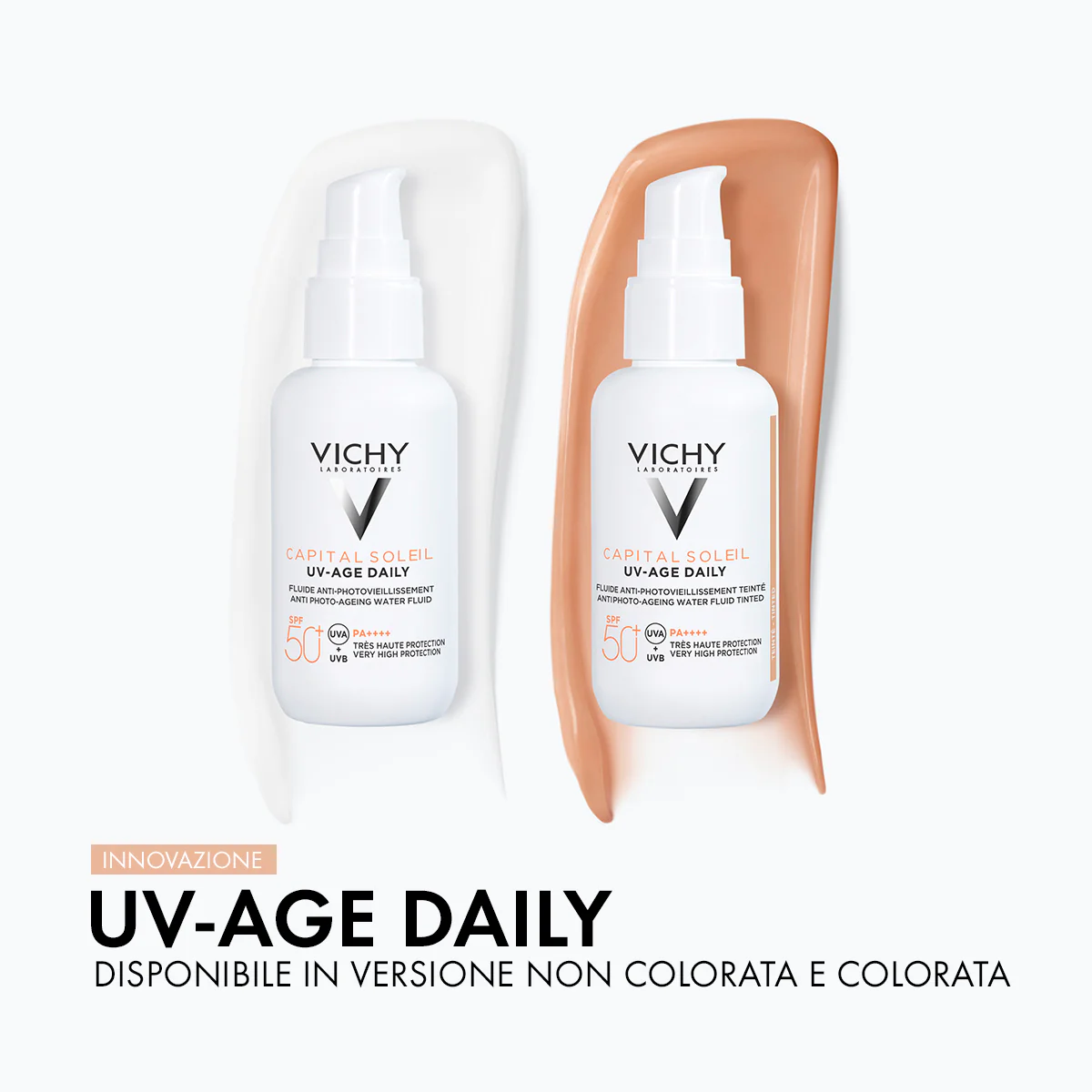 Capital Soleil Capital Soleil UV-Age Fluido Anti-Fotoinvecchiamento SPF50 - Trattamenti Protettivi, Solare viso alta prot.