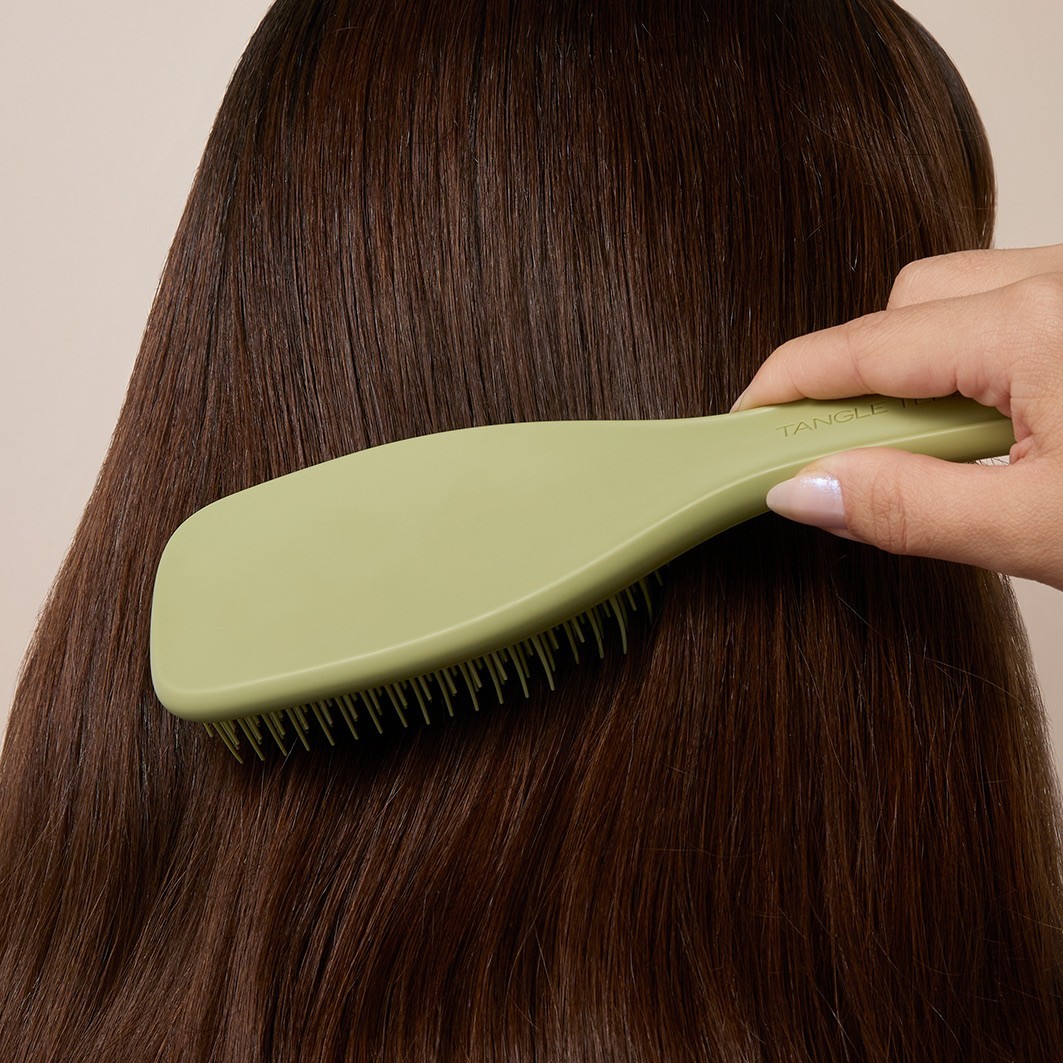Escova desembaraçadora Tangle Teezer - A escova de cabelo definitiva, fosca - verde-oliva - 1 unidade
