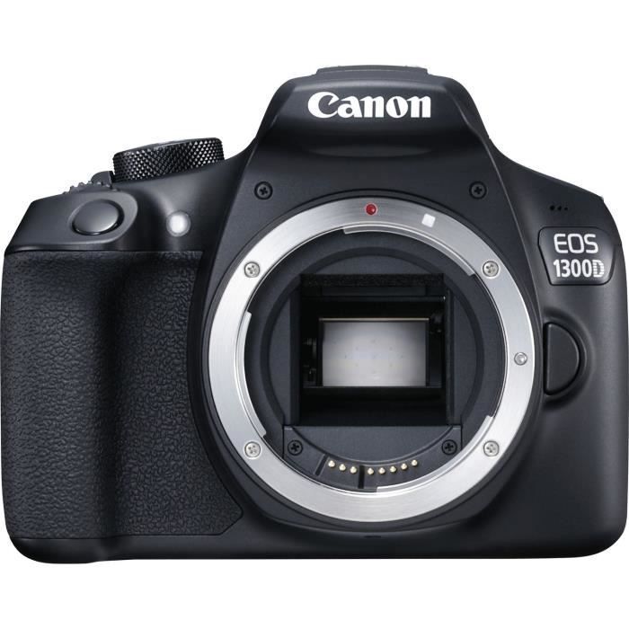 Reflex - CANON - EOS 1300D - 18 Mégapixels - WiFi/NFC - Capteur APS-C